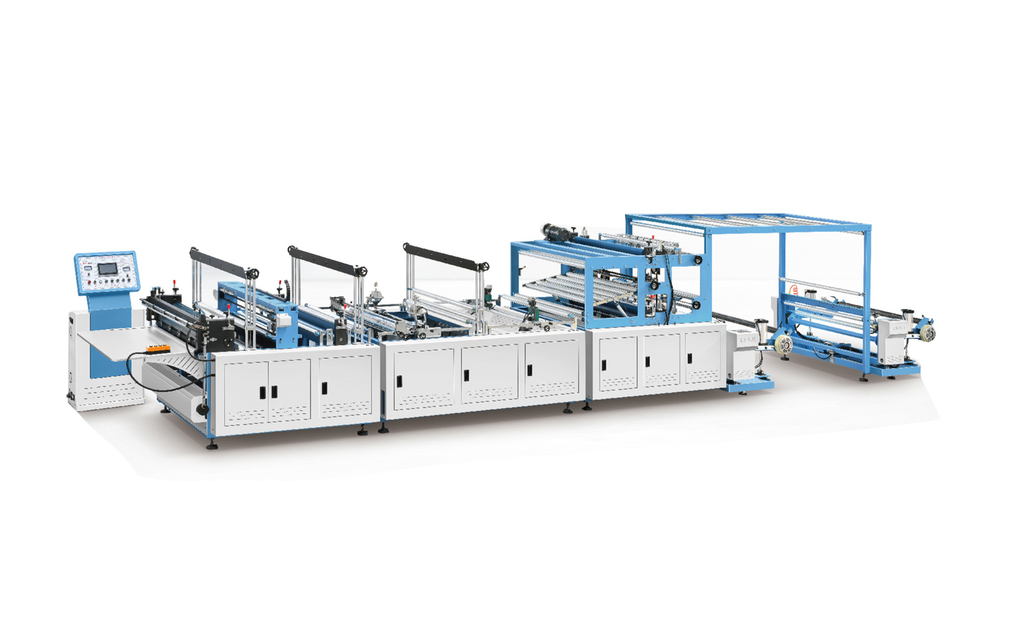 ZXL-1300雙放料無紡布制袋機(香蕉套袋、衛(wèi)浴潔具套袋、沙發(fā)套袋)